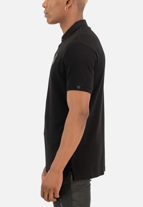 S.P.C.C - Navarro Fashion Regular Fit Polos - Black