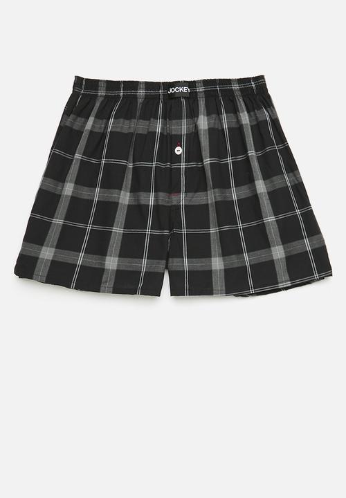 Jockey - 2 Pack woven boxer - lunar eclipse & gallactic collision