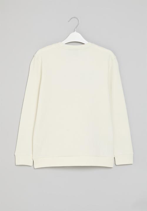 POLO - Boys Damian long sleeve tee - stone