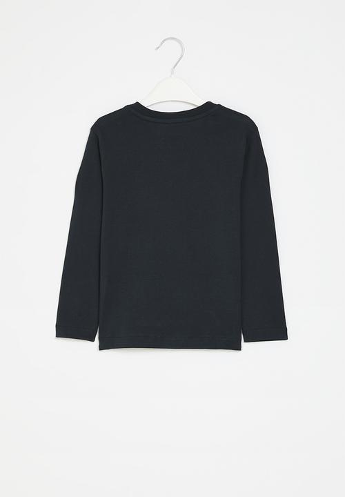POLO - Boys Ashton long sleeve tee - navy