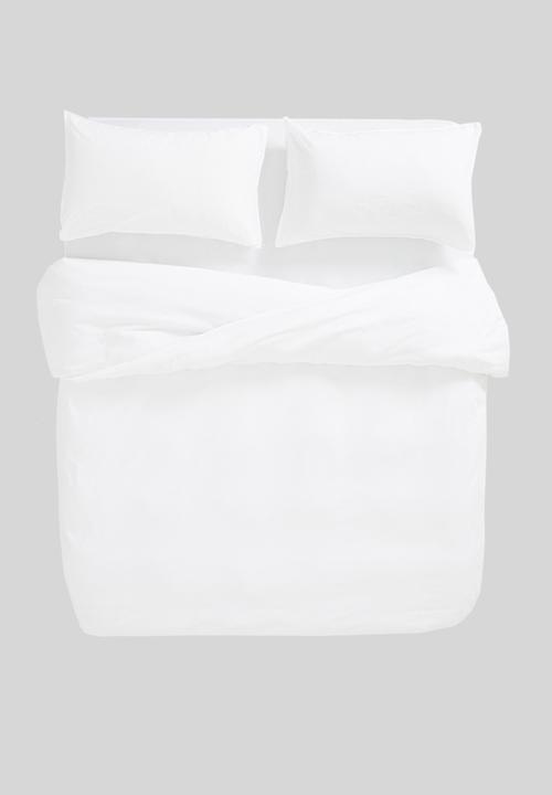 Hertex Haus - Cotton Washed Bed Set - Coconut