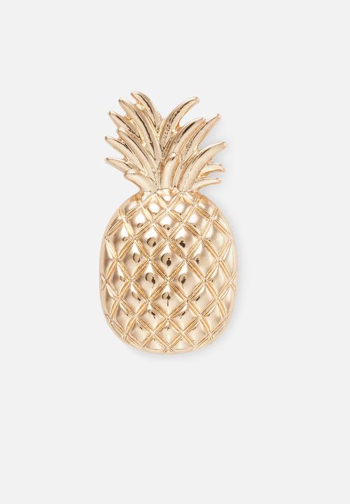 Crocs - Gold pineapple loose - gold