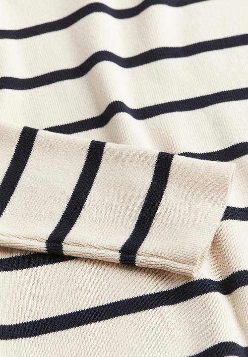 H&M - Fine-knit cotton jumper - white