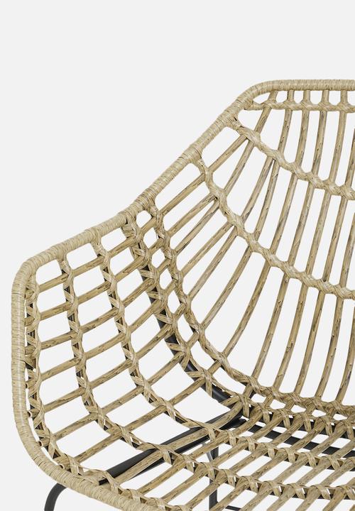 Sixth Floor - Shanara outdoor dining chair - natural