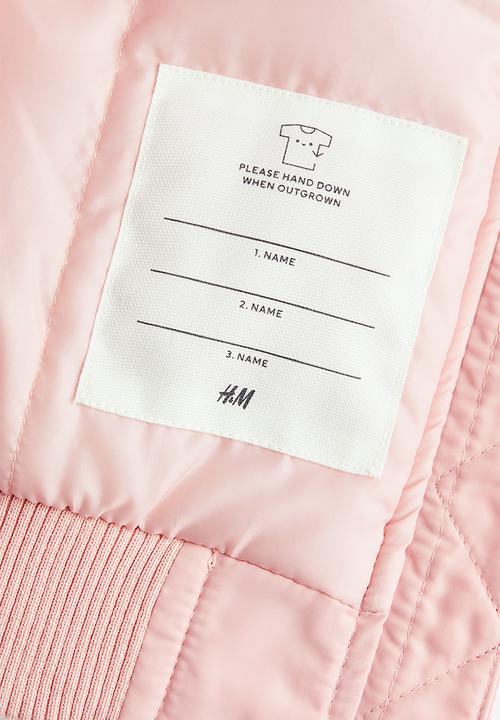 H&M - Bomber jacket - pink