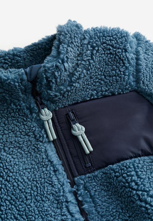 H&M - Teddy jacket - turquoise