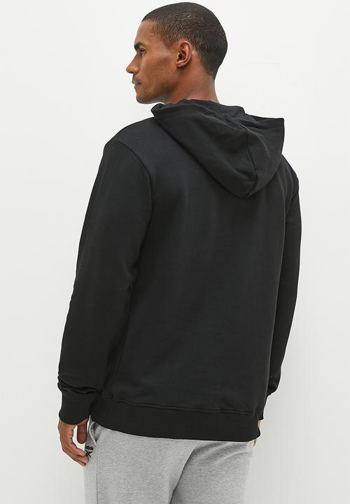 Reebok - Reebok identity big logo fleece hoodie - black