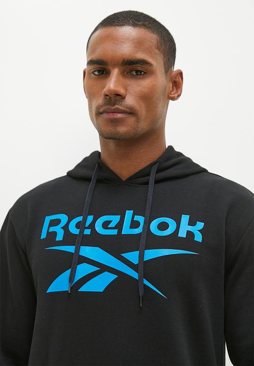 Reebok - Reebok identity big logo fleece hoodie - black