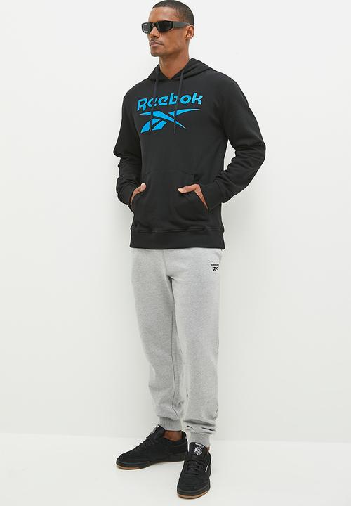 Reebok - Reebok identity big logo fleece hoodie - black