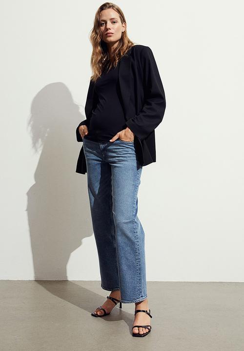 H&M - Mama cotton jersey top - black