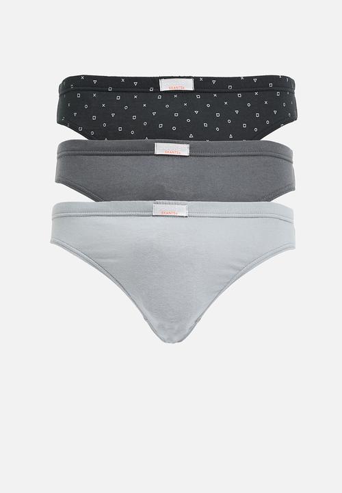 Jockey - 3 PK FANCY SKANT®-Print - Boulder/ Monochrome Geo/Odsidian