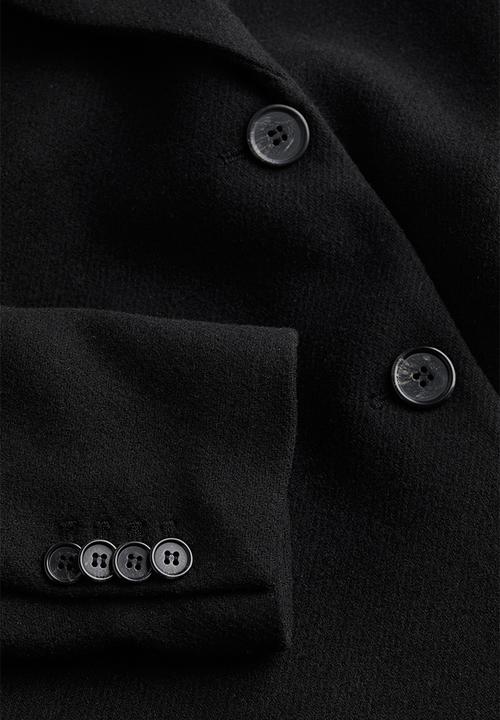 H&M - Single-breasted jacket - black