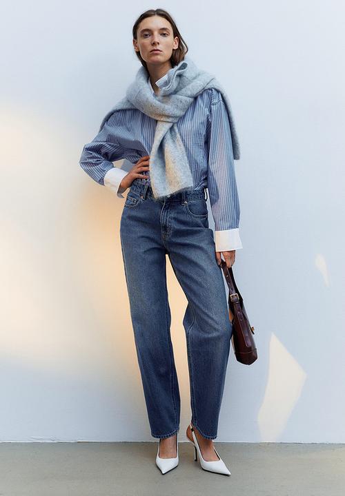 H&M - Tapered regular jeans - denim blue
