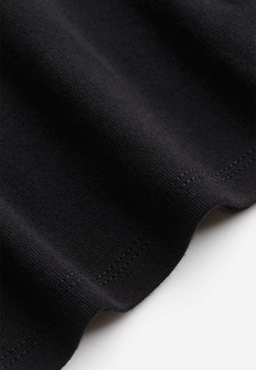 H&M - Long-sleeved jersey top - black