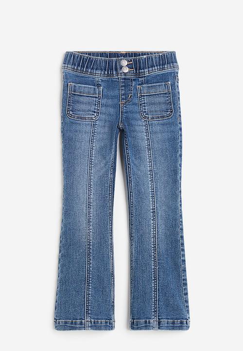 H&M - Superstretch flared leg jeans - blue