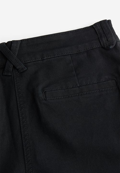 H&M - Utility trousers - black
