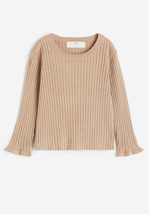 H&M - Rib-knit jumper - beige
