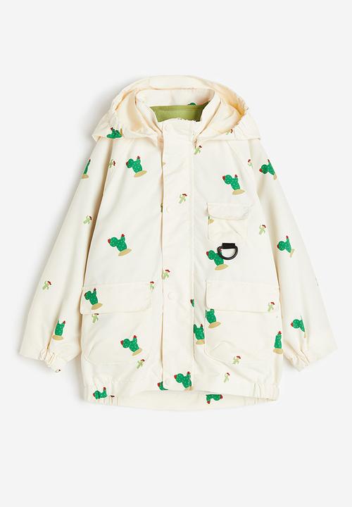 H&M - Water-repellent 3-in-1-jacket - white multi 