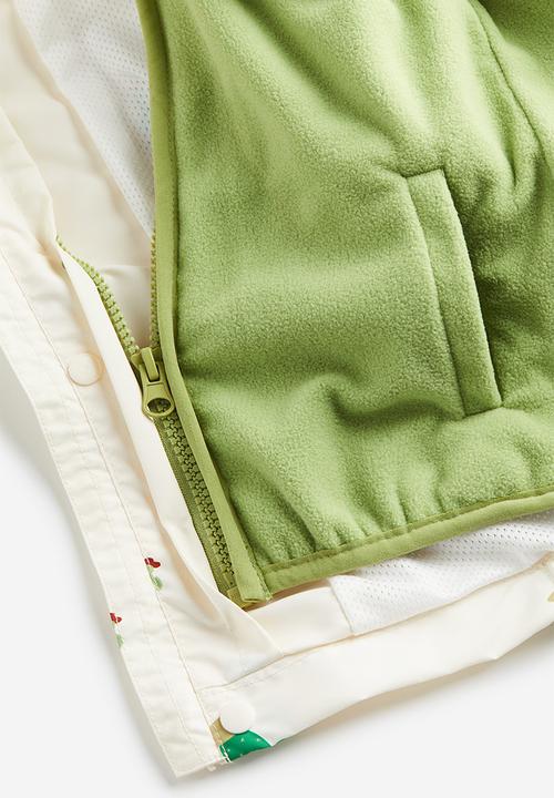 H&M - Water-repellent 3-in-1-jacket - white multi 