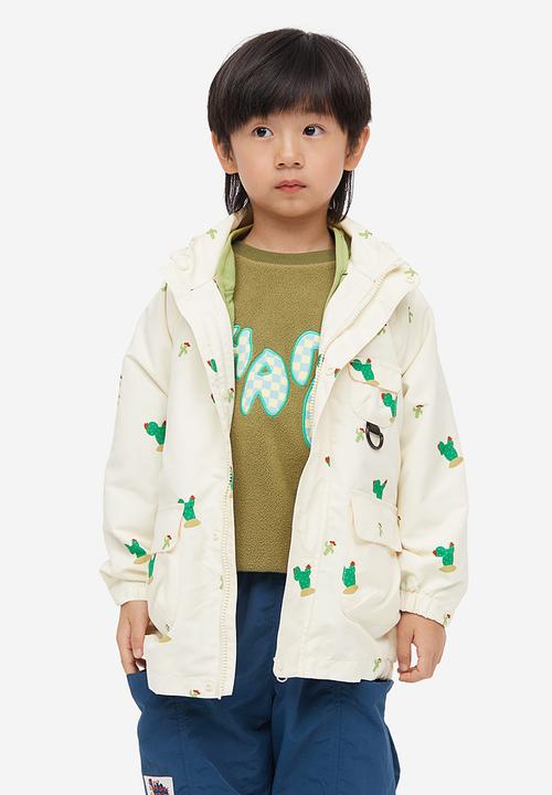 H&M - Water-repellent 3-in-1-jacket - white multi 