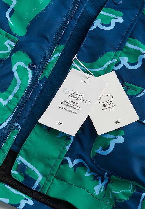 H&M - Water-repellent 3-in-1-jacket - blue multi 