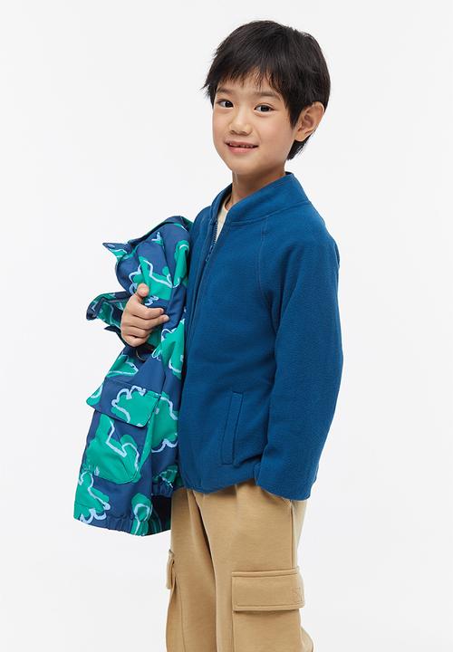 H&M - Water-repellent 3-in-1-jacket - blue multi 