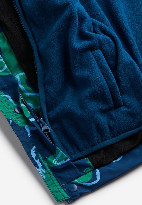 H&M - Water-repellent 3-in-1-jacket - blue multi 