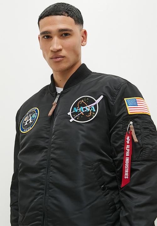 Alpha Industries - Ma-1 vf nasa - black (03)