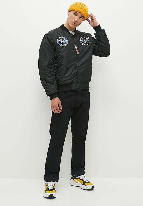 Alpha Industries - Ma-1 vf nasa - black (03)