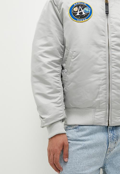 Alpha Industries - Ma-1 vf nasa - pastel grey