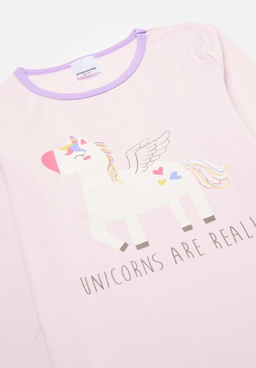 Pop Candy - Llama print pj set - lilac