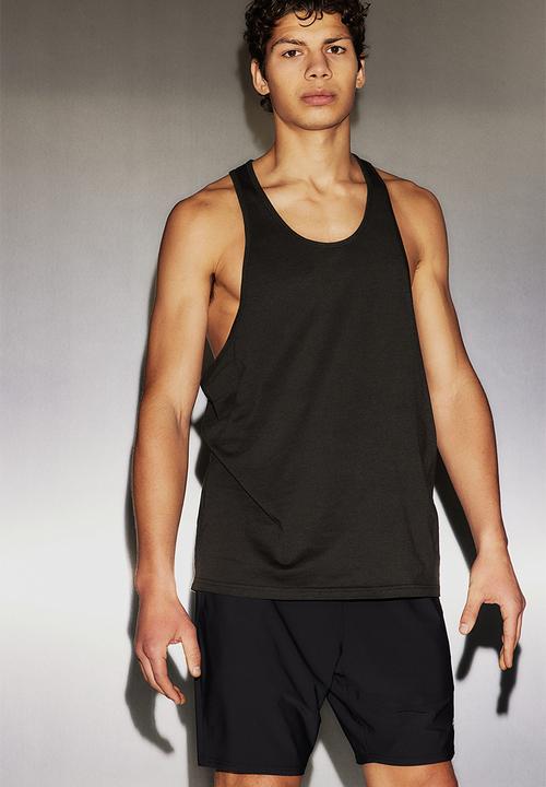 H&M - Drymove™ training shorts in 4-way stretch - black