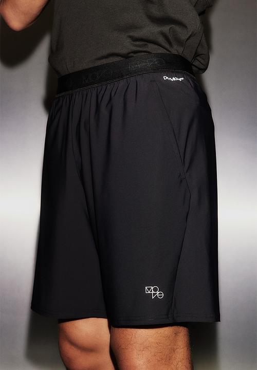H&M - Drymove™ training shorts in 4-way stretch - black