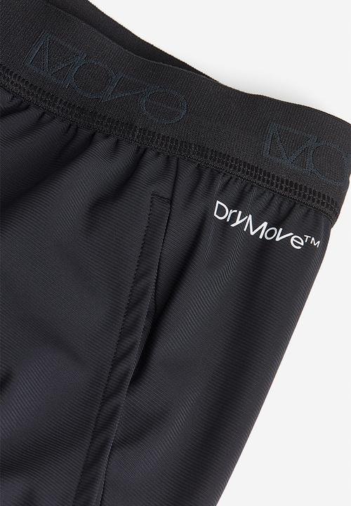 H&M - Drymove™ training shorts in 4-way stretch - black