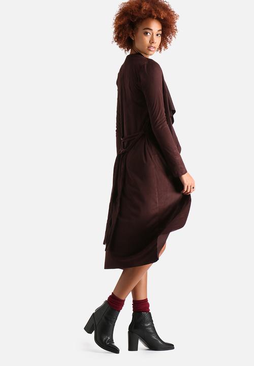 AX Paris - Suede Waterfall Jacket