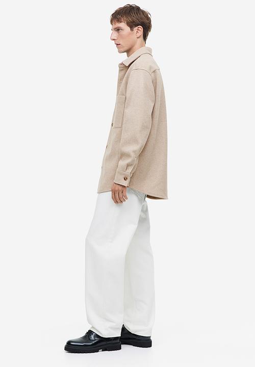 H&M - Loose fit overshirt - beige