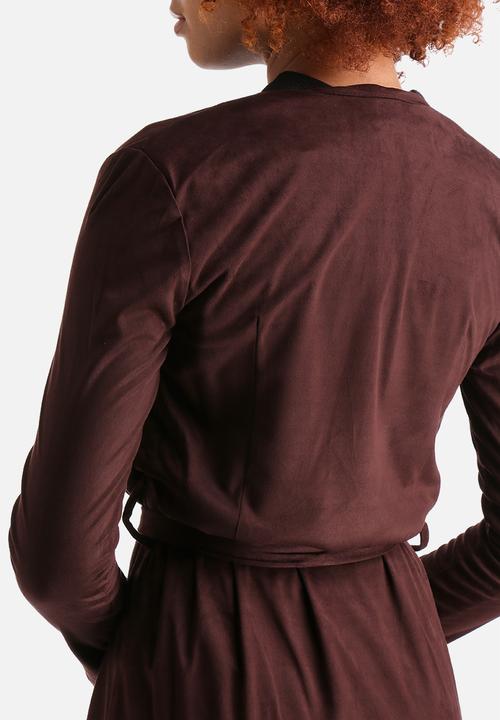 AX Paris - Suede Waterfall Jacket