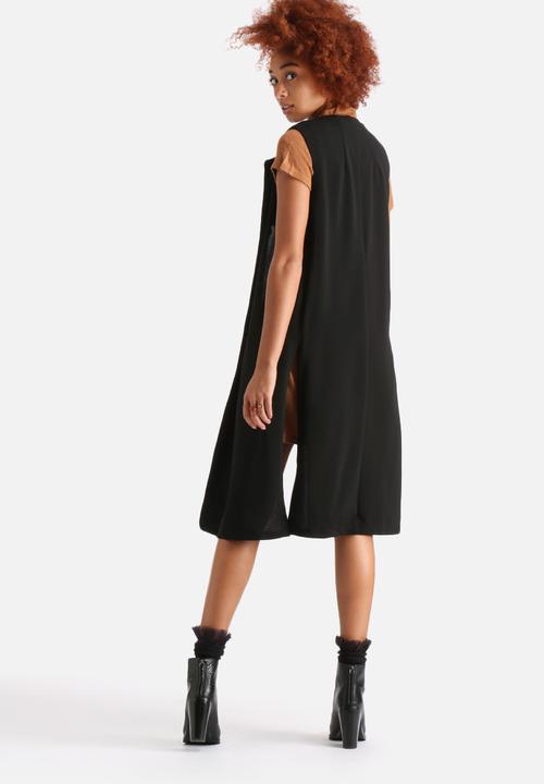 AX Paris - Longline Sleeveless Jacket