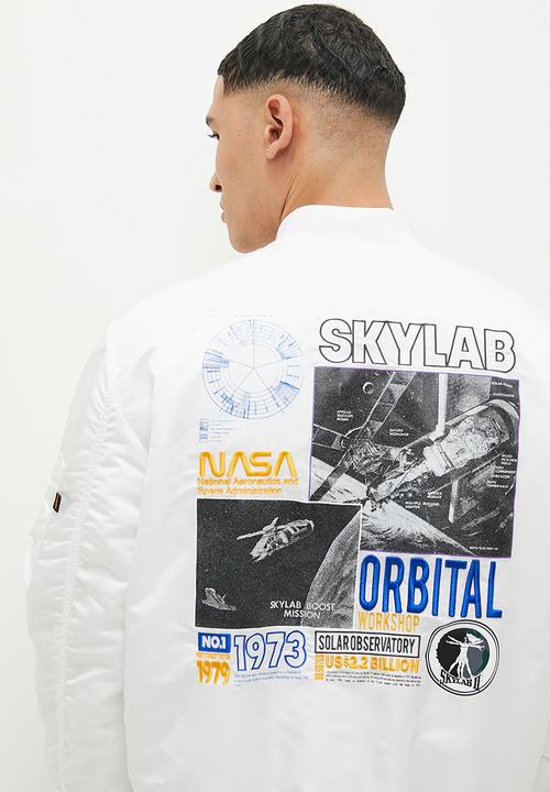 Alpha Industries - MA-1 NASA SKYLAB - WHITE