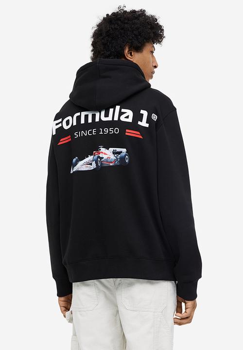 H&M - Regular fit hoodie - black