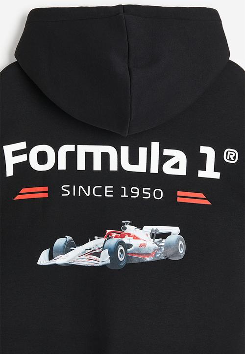 H&M - Regular fit hoodie - black