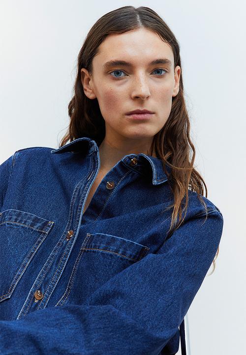 H&M - Denim shirt - blue