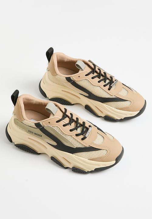 Steve Madden - Possession-e chunky sneaker - khaki & black