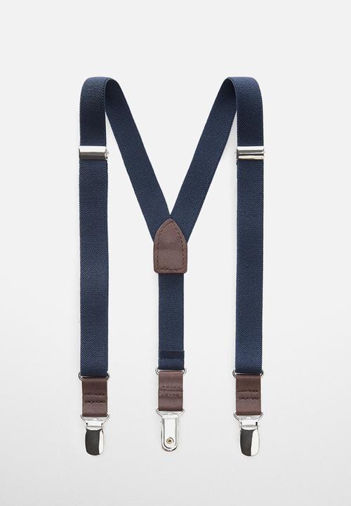 MANGO - Braces tirantes - navy