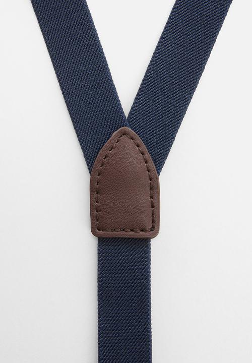 MANGO - Braces tirantes - navy