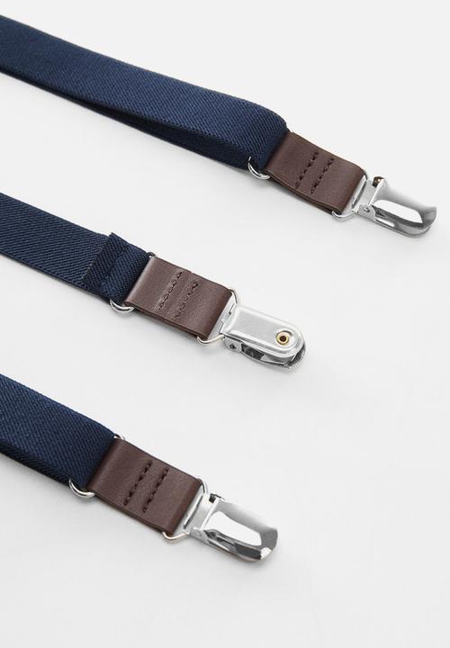 MANGO - Braces tirantes - navy