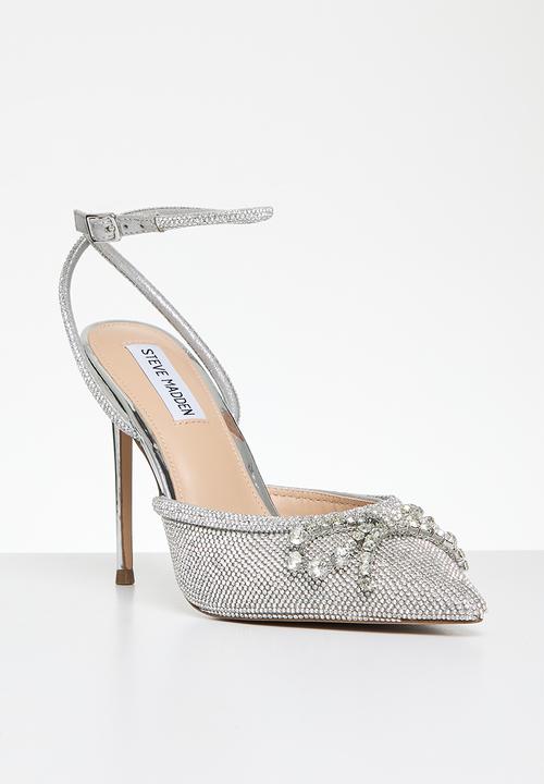 Steve Madden - Vibrantly-r ankle strap - silver