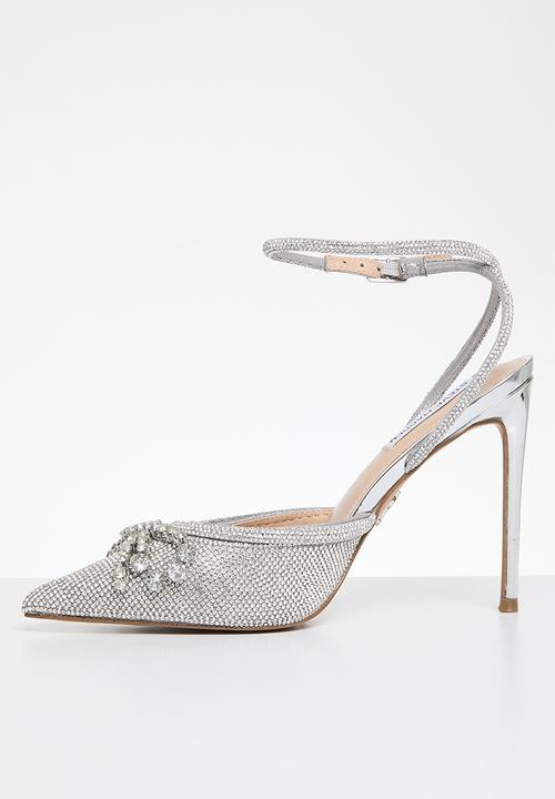 Steve Madden - Vibrantly-r ankle strap - silver