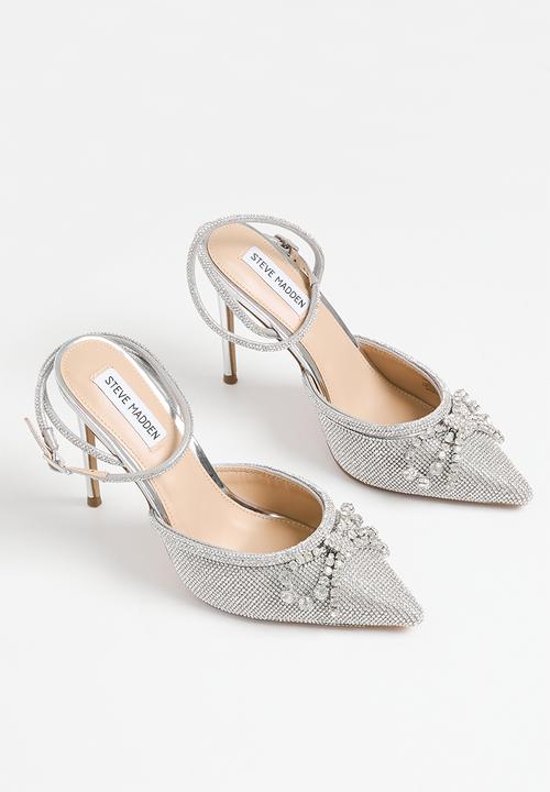 Steve Madden - Vibrantly-r ankle strap - silver