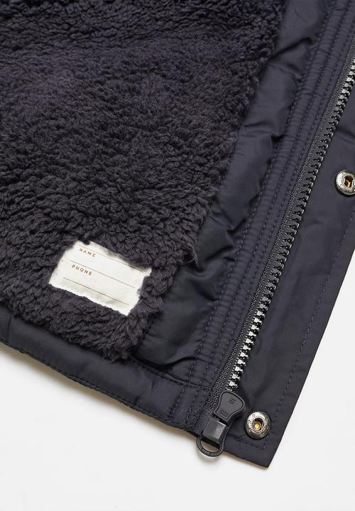 MANGO - Anorak george - navy